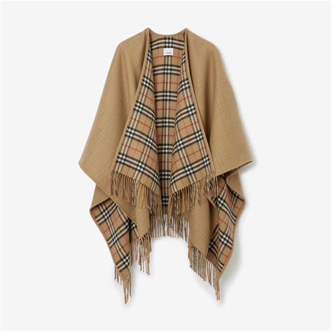 burberry reversible check wool